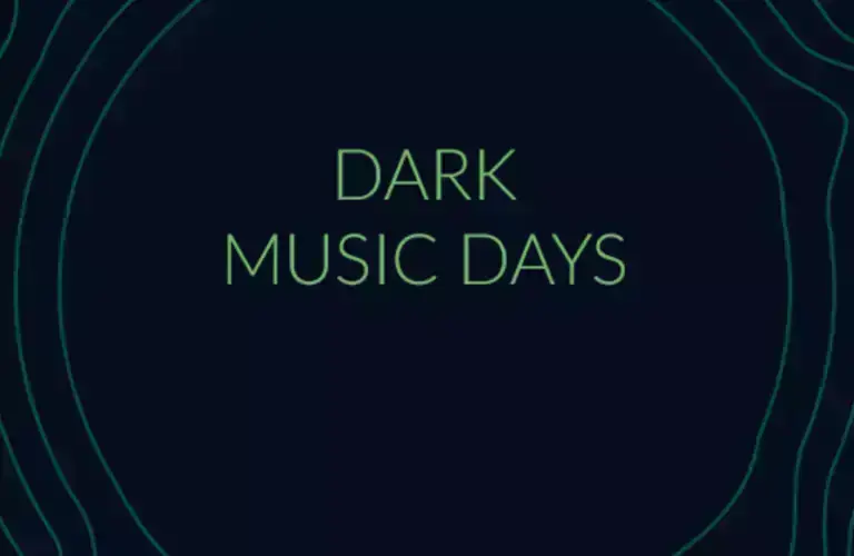 Dark music days logo